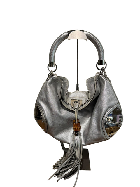 Gucci Indie Silver Bag