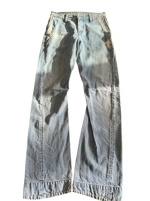 Levi's Blue Rip Bootcut Jean