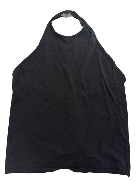 Versus Black Backless Top