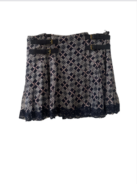 Galliano Tartan Skirt