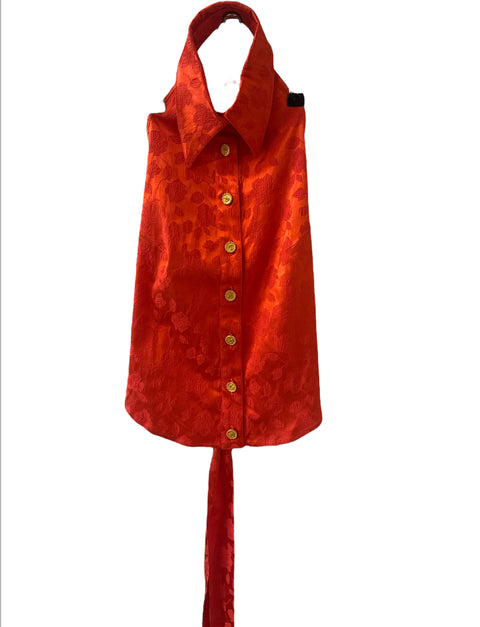 Christian Lacroix Orange Top