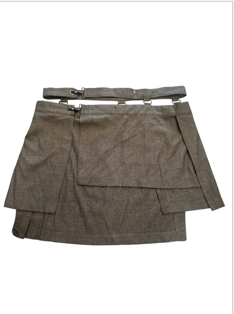 Cop Copine Kaki Skirt