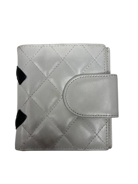 Chanel Cambon  White Matelasse Leather