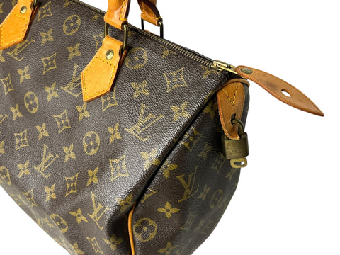 Louis Vuitton Monogram Speedy 30 Hand Bag