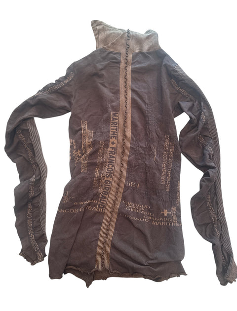 Marithé Francois Girbaud Turtel Neck Brown