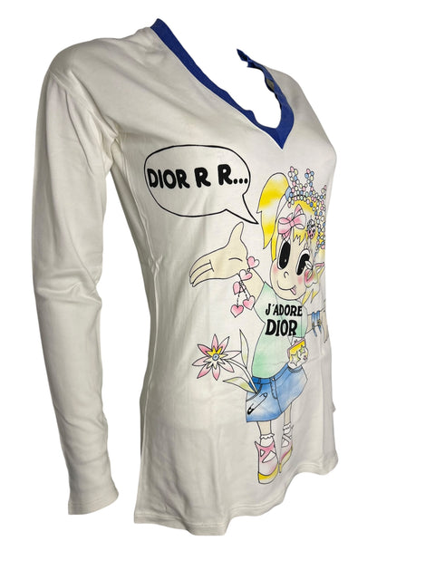 Christian Dior S/S 2005 "J'adore Dior" Long Sleeve