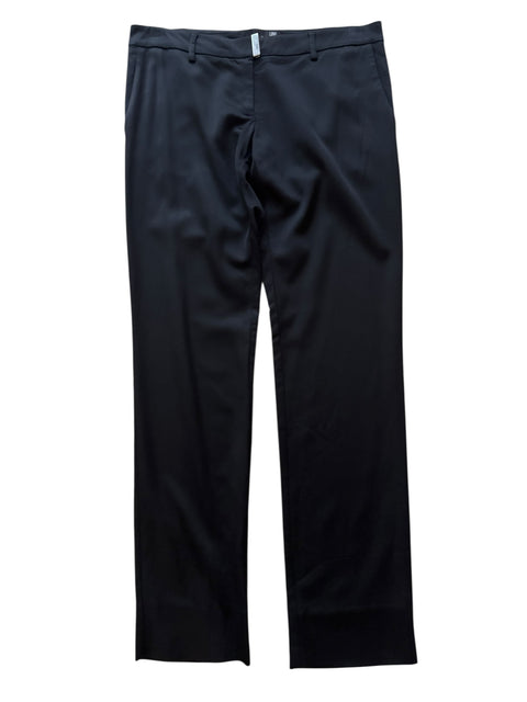 Love Moshino Black Fluid Belt Detail Pant