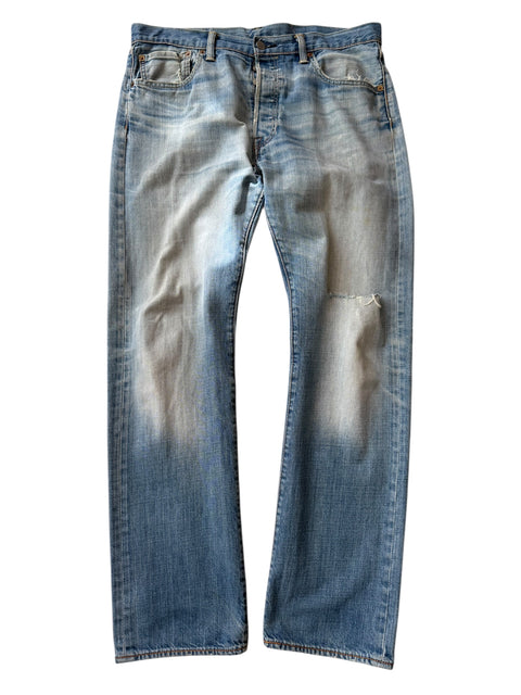 Levi's 501 Light Blue Jeans