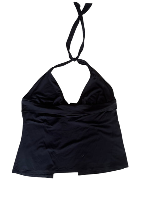 Vintage Black Backless Top