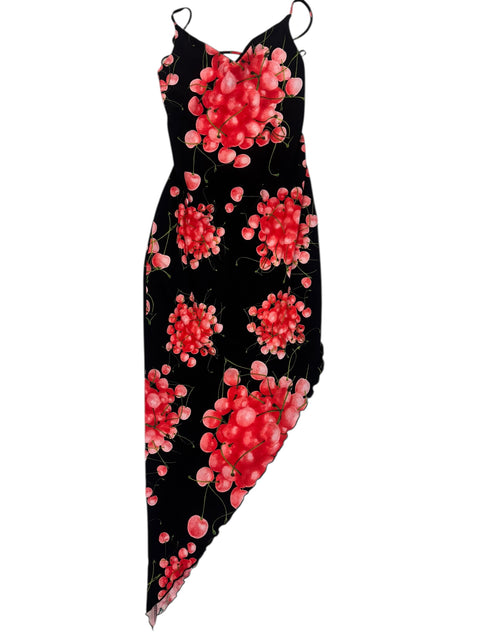 Graine de Fringues Black Cherry Print Dress