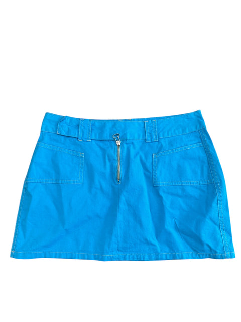 Sheex Bleu Retro Style Mini Skirt