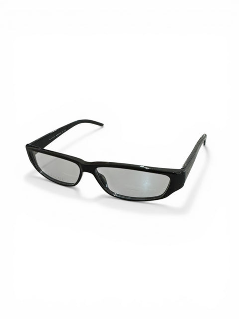 Gucci Black Rectangular Bayonetta Glasses