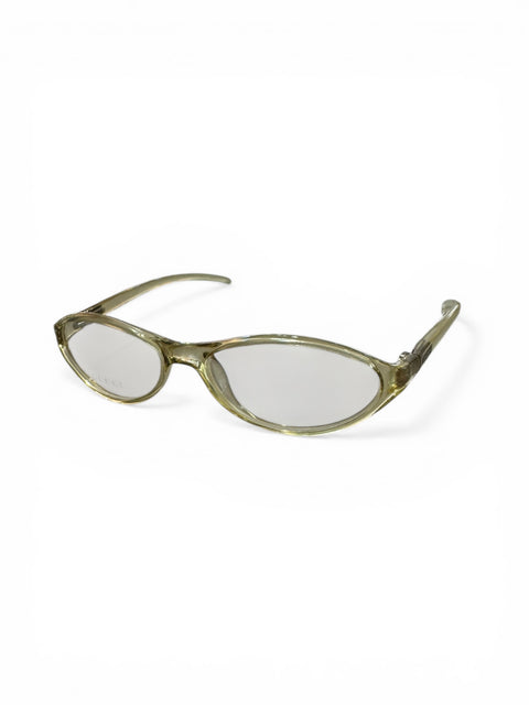 Gucci Yellow Transparent Bayonetta Glasses