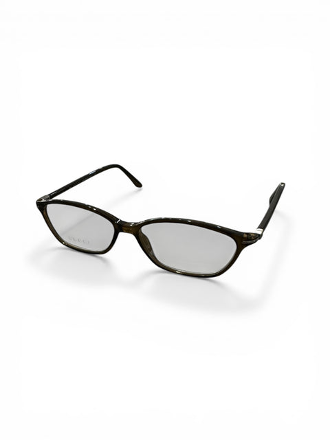 Gucci Brown GG Temple Glasses