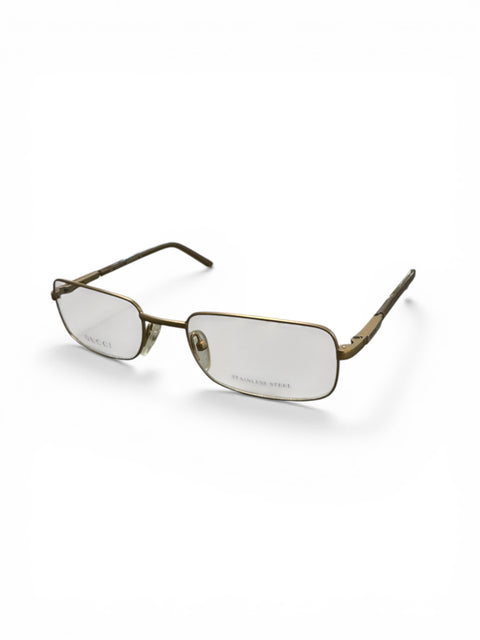 Gucci Metal Gold Boyanettas Glasses