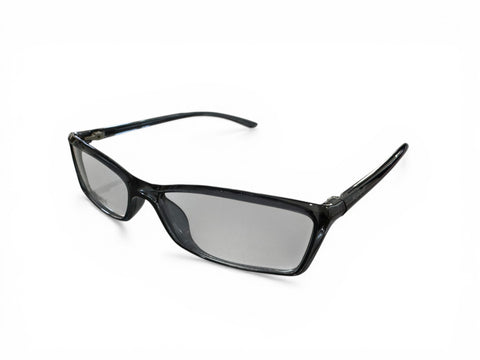 YSL Transparent Blue/Grey Rectangular Glasses