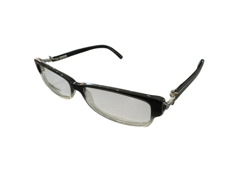 YSL Black to Transparent Gradient SY Temple Bayonettas Glasses