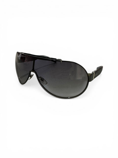 Gucci Black Metal Mask Sunglasses