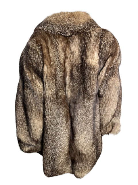 Vintage Brown Lighter Shades Mid Fox Fur