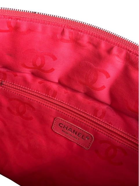 Chanel Cambon Line Leather Black Tot Bag