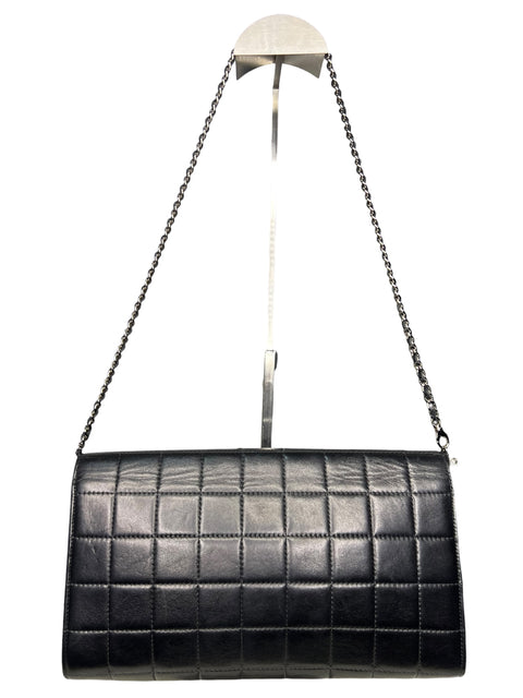 Chanel Chocolate Bar 2001/02 Black Leather Bag