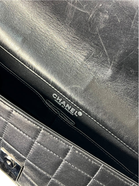 Chanel Chocolate Bar 2001/02 Black Leather Bag