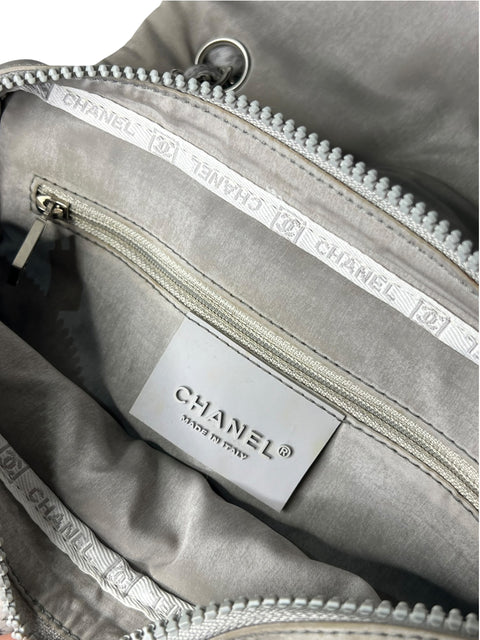 Chanel Sport Line White Fur Circa 2005/06 Bag