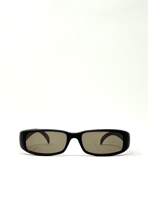 Dolce & Gabbana Matte Black and Brown Sunglasses