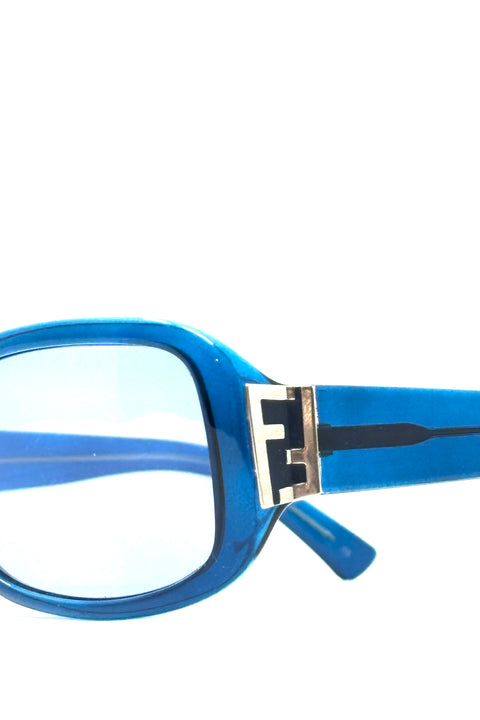 Fendi Translucent Blue Sunglasses