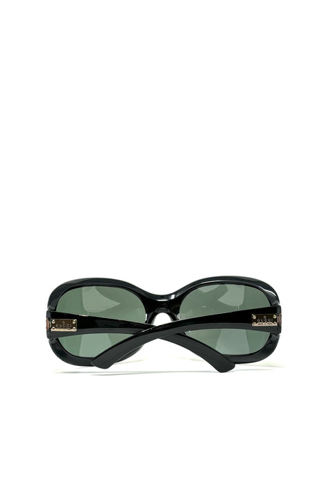 Gucci Black Oversized Sunglasses