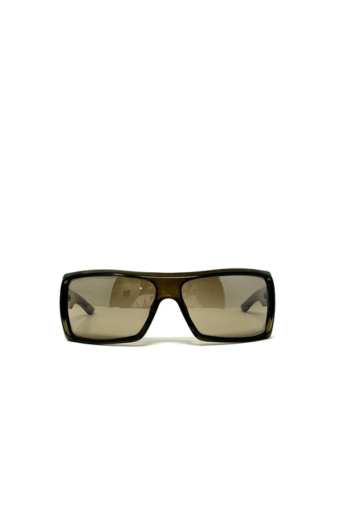 Dior Brown Shield Logo Party Sunglasses