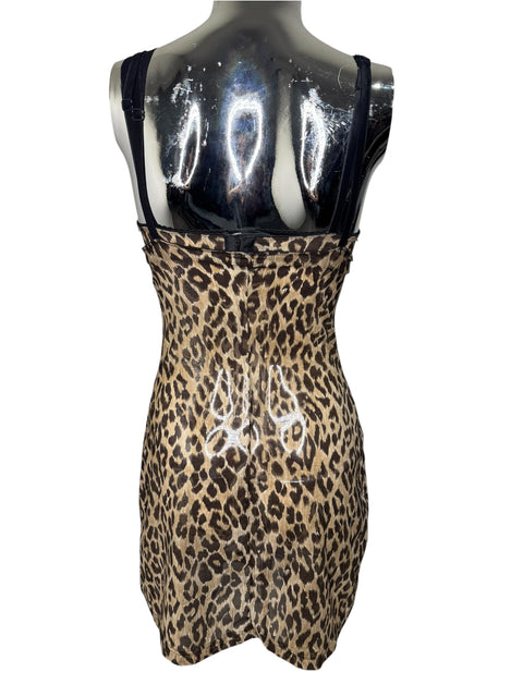 Dolce & Gabbana Leopard Print Mesh Set