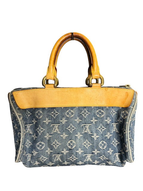 Louis Vuitton Neo Speedy Denim Hand Bag