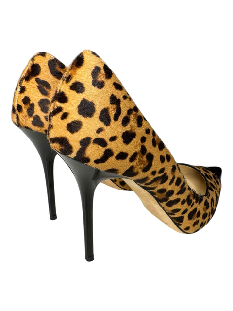 Jimmy Choo Leopard Pony Hair Shoes