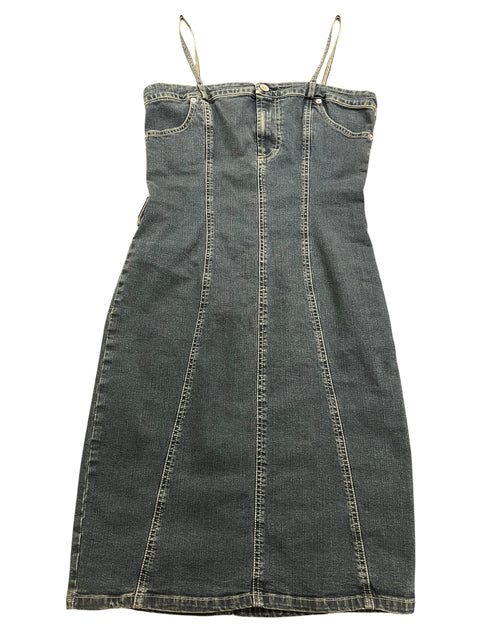 Fiorucci Blue Denim Long Skirt