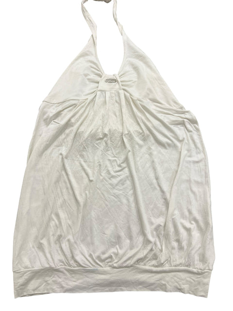 Kocca White Backless Top