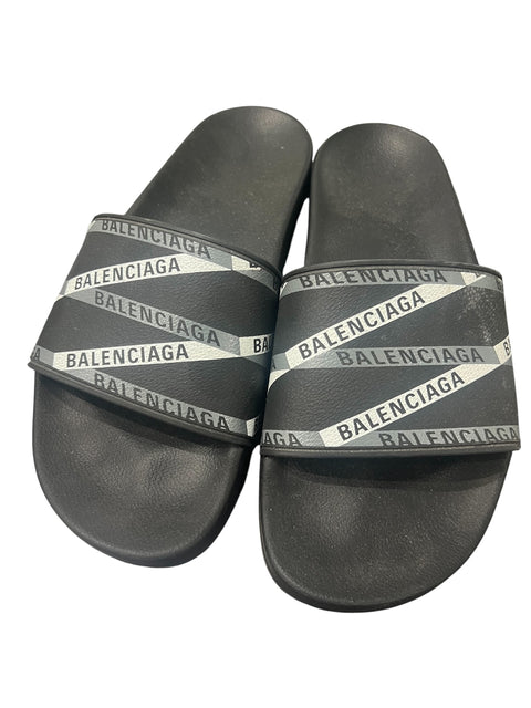Balenciaga Black Slides
