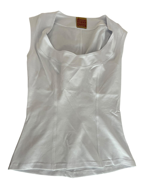 SB Top Marilyn Coton White Made in France