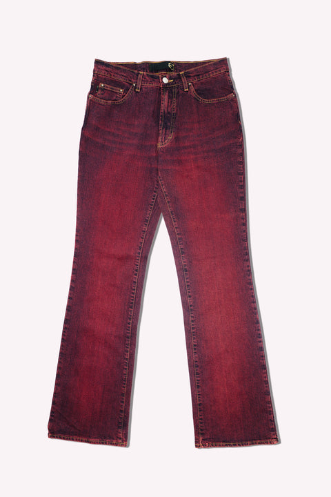 Just Cavalli Burgundry Jeans