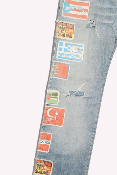 Dolce&Gabbana Jean Cosmopolite Flag
