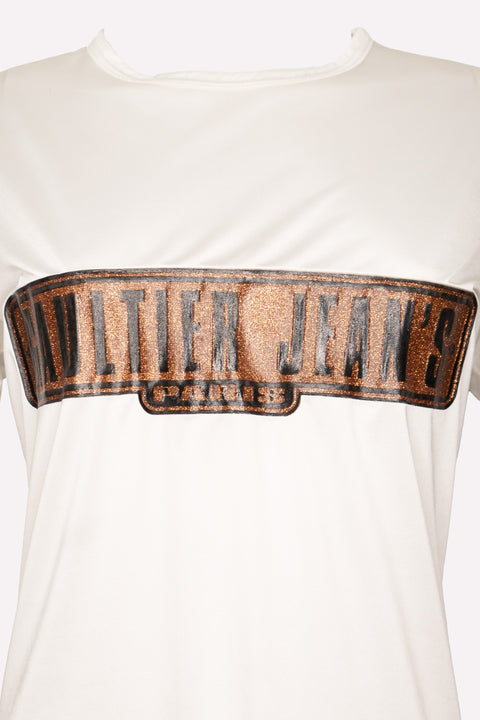Gaultier Jeans Métal Plate