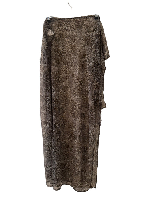 Vintage Printed Pareo Skirt