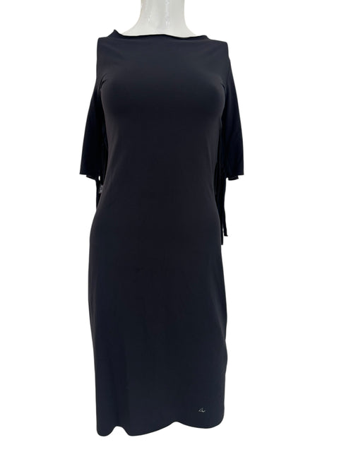 Moschino Jeans Black Fringe Dress