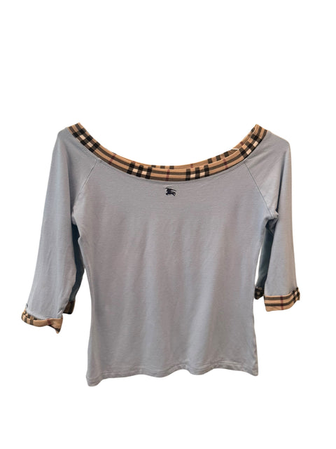 Burberry Baby Blue Top