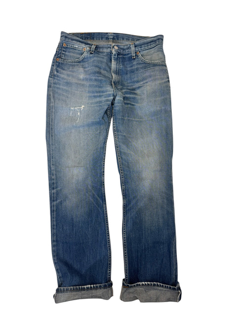 Levi's Wasted Blue Rip Details Jeans