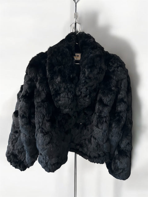 Black Simple Fur