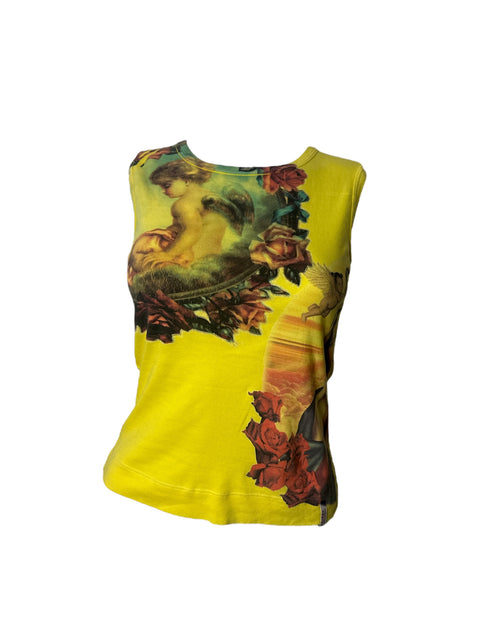 Vintage Yellow Tank Top