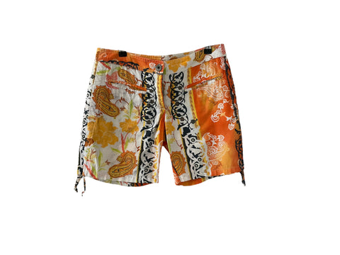 Roberto Cavalli Orange Shorts