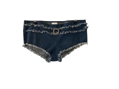Giani Feroti Denim Mini Shorts