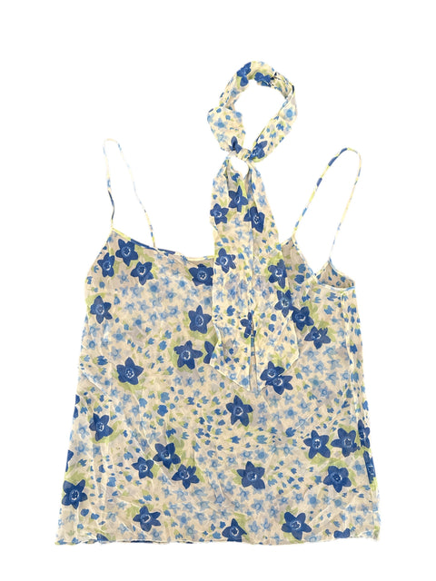 Moschino Blue Flower Top
